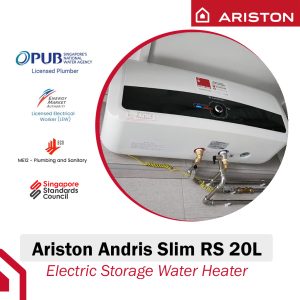 Ariston Andris Slim RS 20L Storage Water Heater