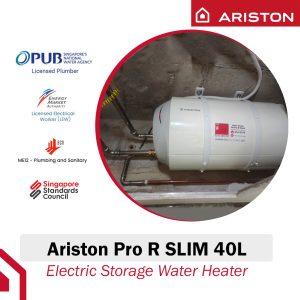 Ariston Pro R Slim 40L Storage Water Heater