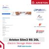Ariston Slim3 RS 30L Storage Water Heater - Image 2
