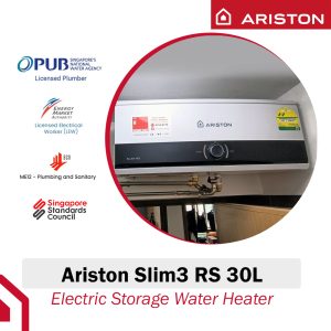 Ariston Slim3 RS 30L Storage Water Heater
