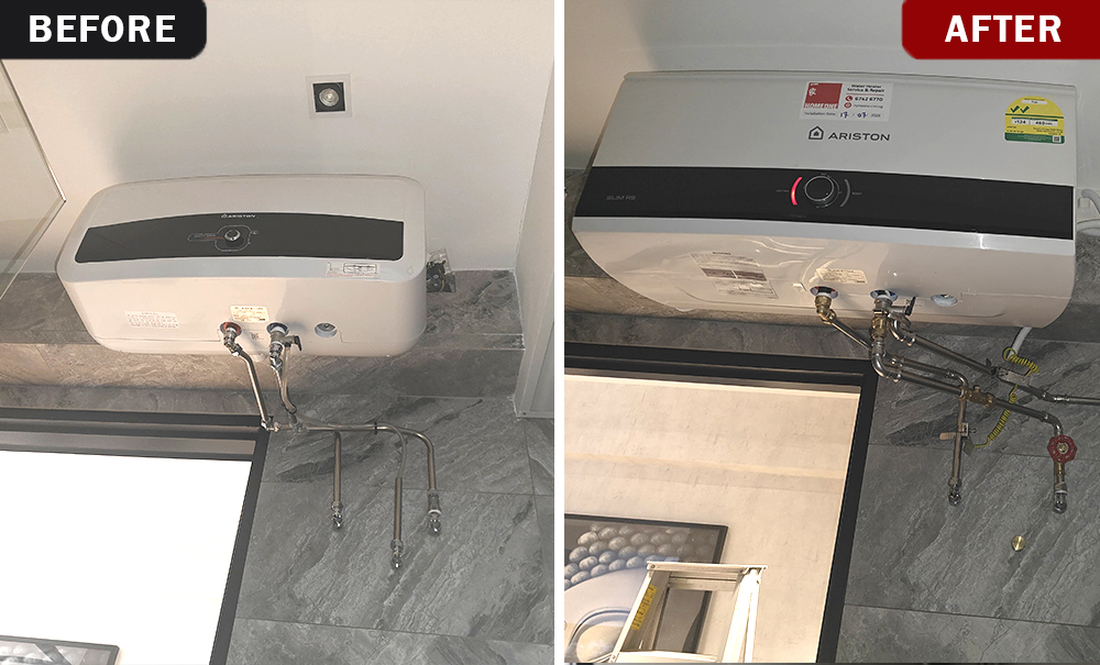 Water Heater Installation Choa Chu Kang - HDB