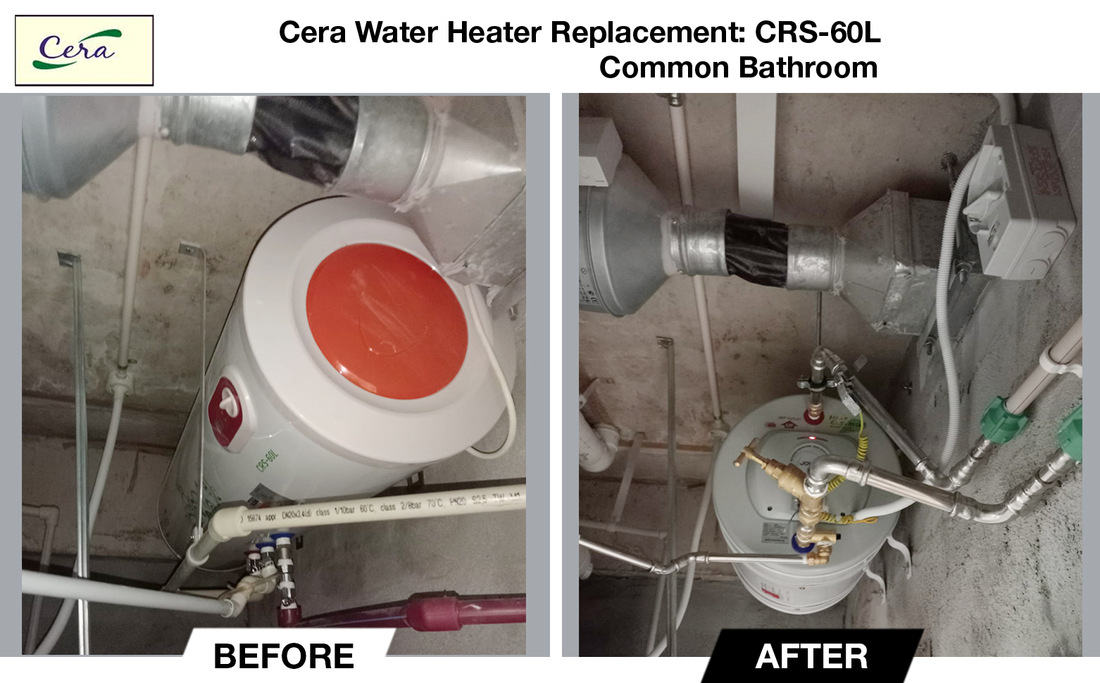 Cera Water Heater Replacement at Kingsford Hillview Peak .00