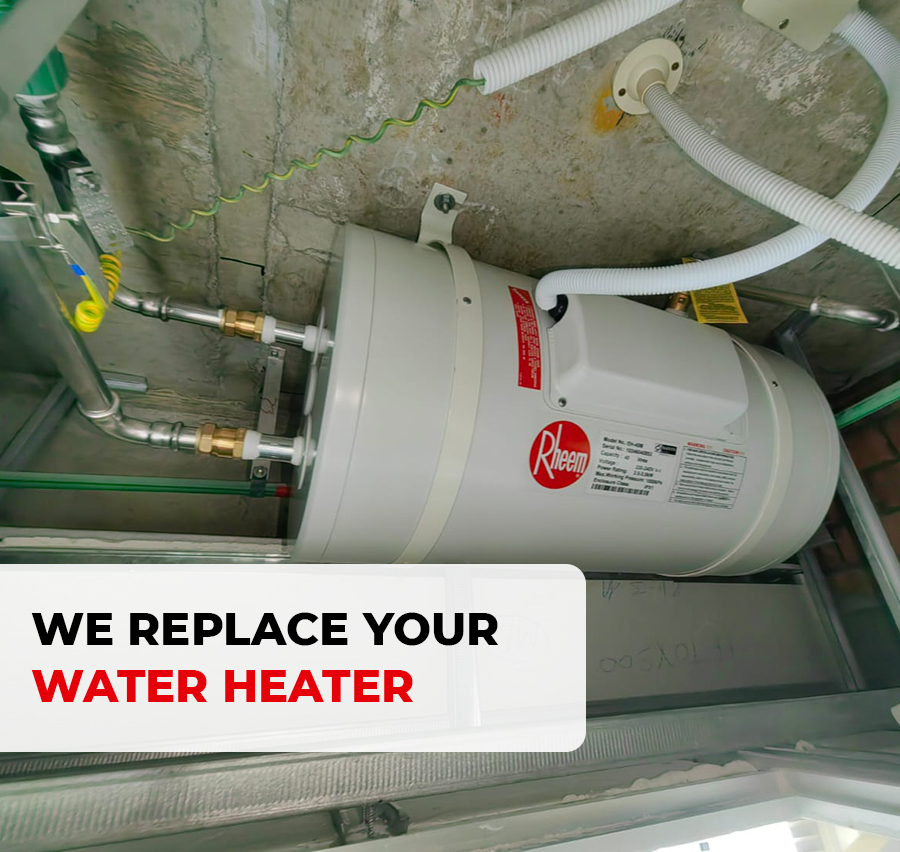 Water heater replacement hotline Singapore for old and faulty heaters